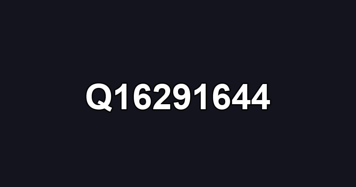 Q16291644