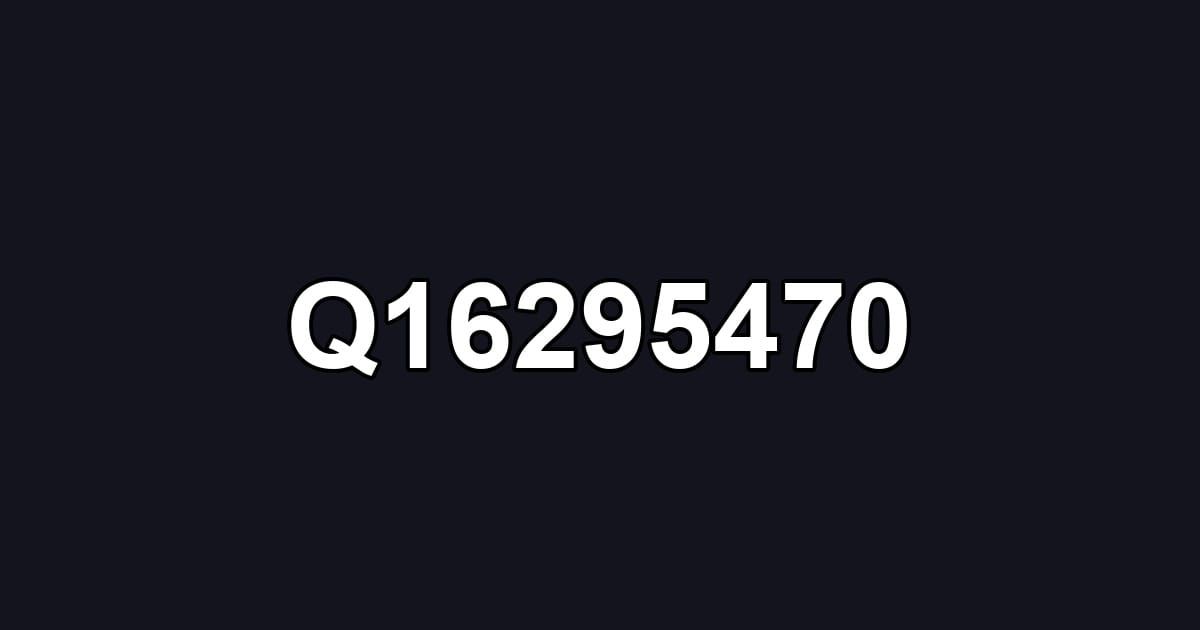 Q16295470