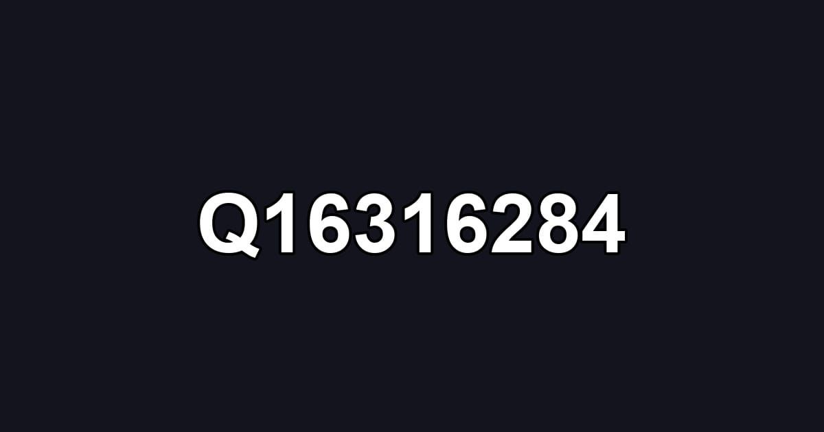 Q16316284