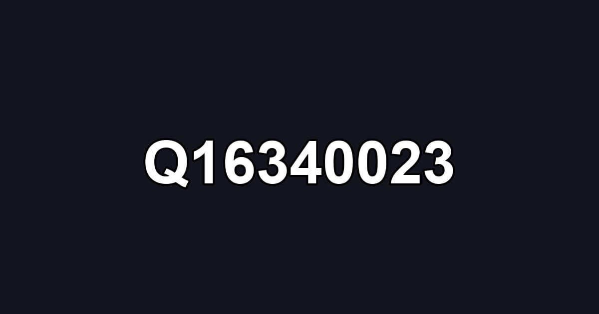 Q16340023