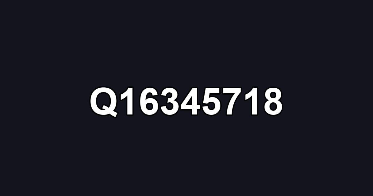 Q16345718