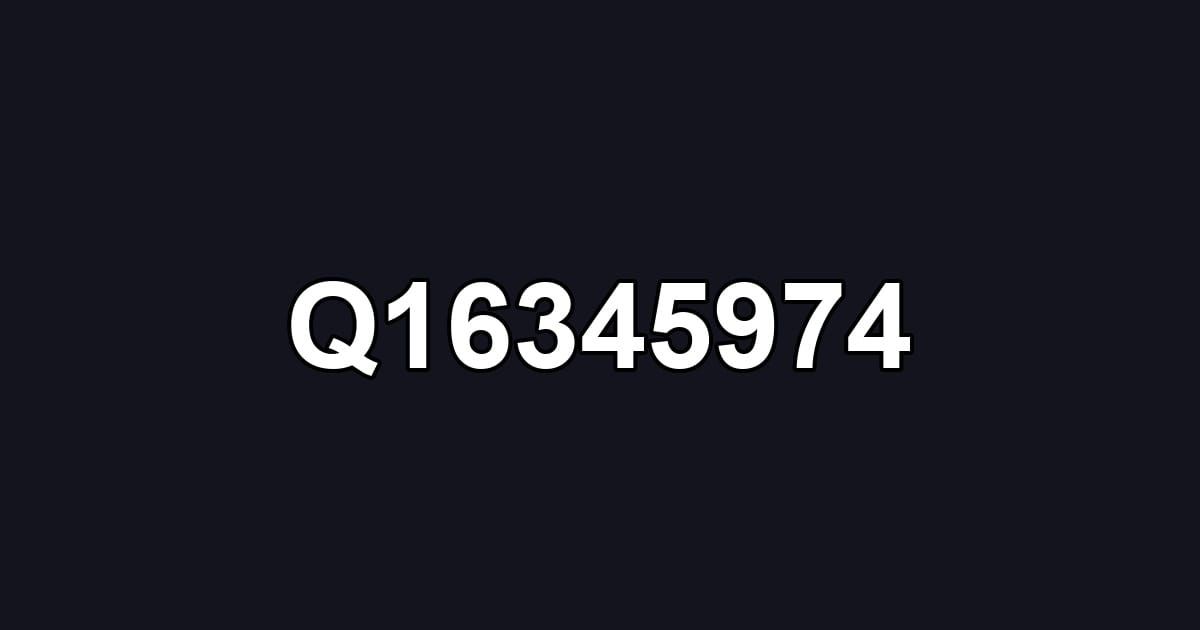 Q16345974