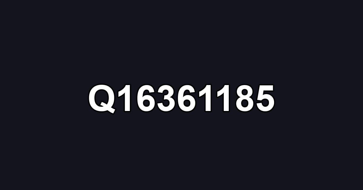 Q16361185