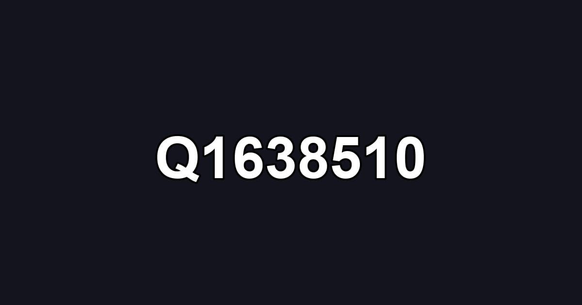 Q1638510