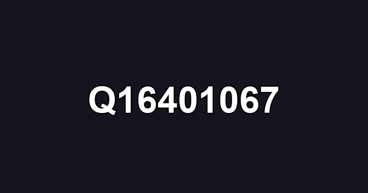 Q16401067