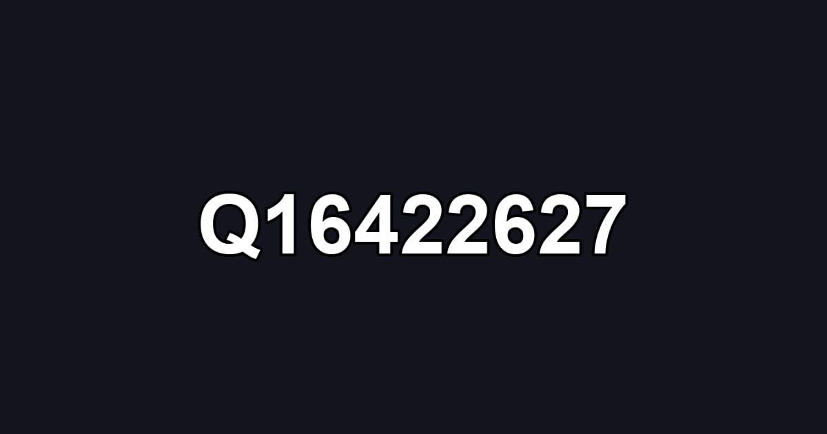 Q16422627