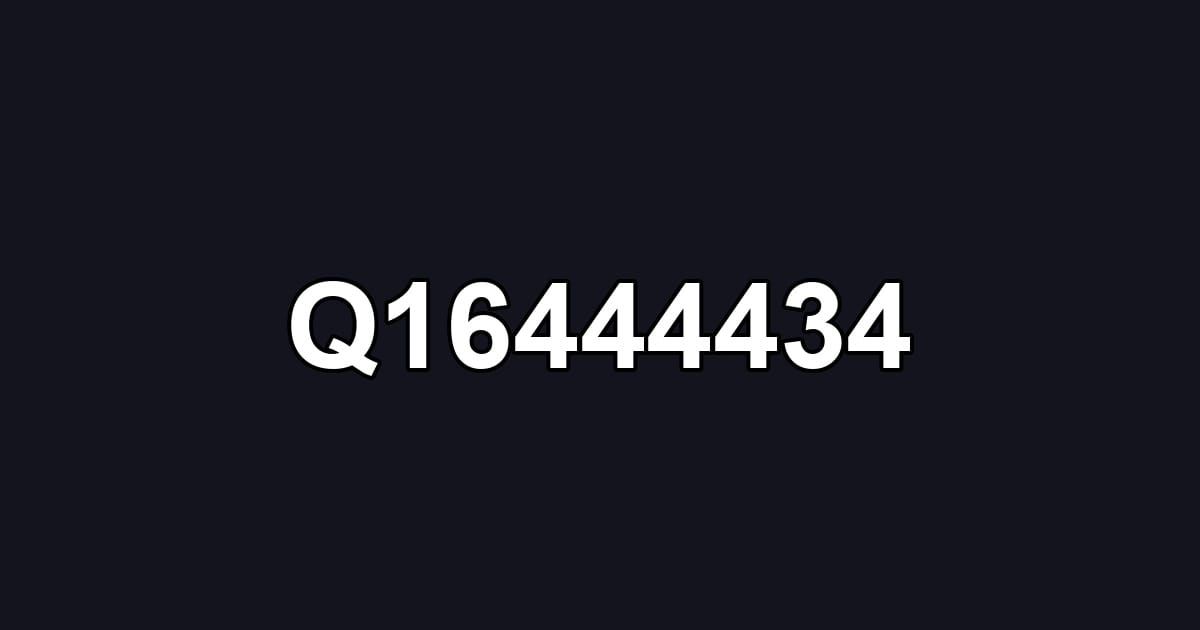 Q16444434