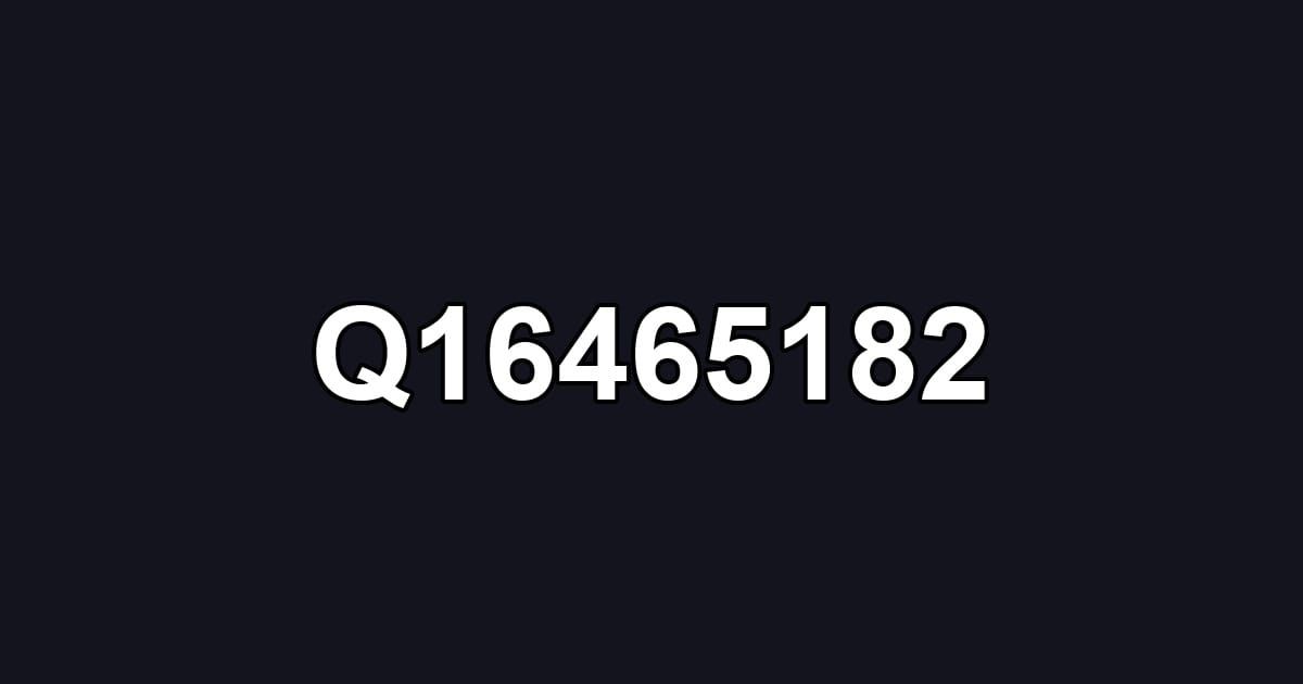 Q16465182