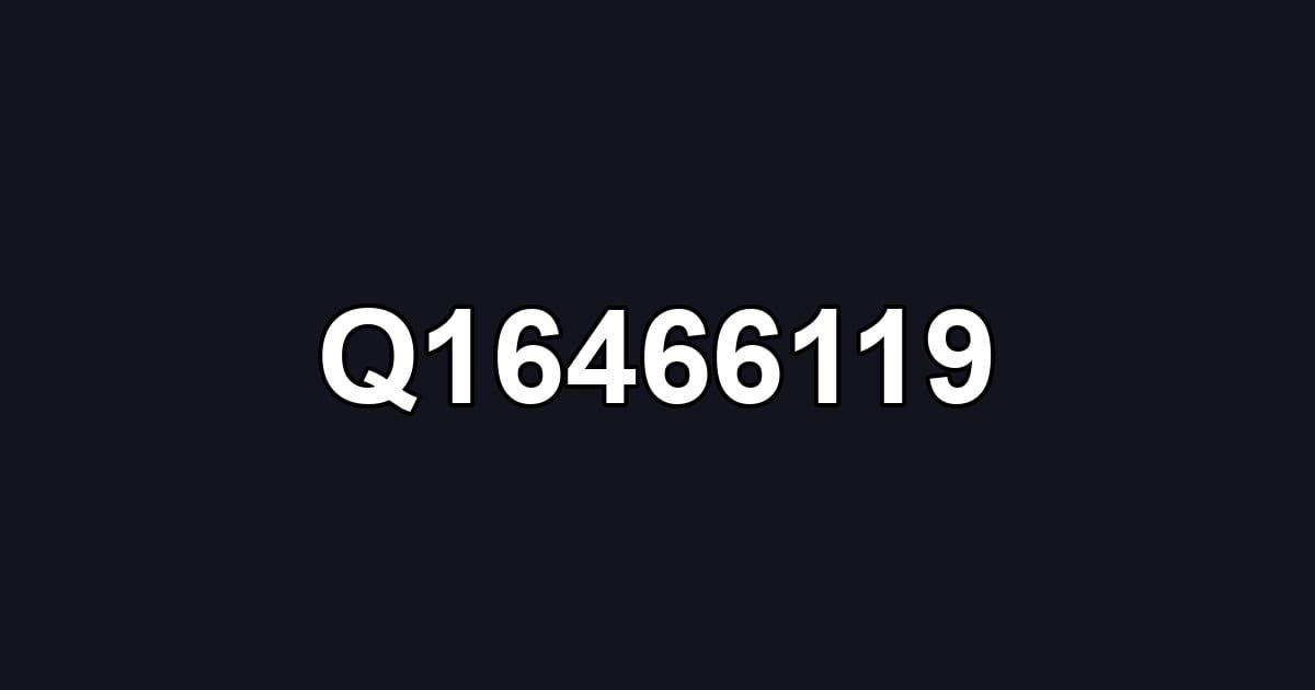 Q16466119