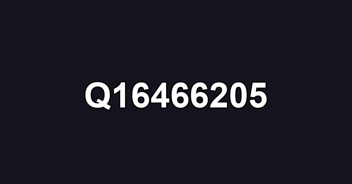 Q16466205