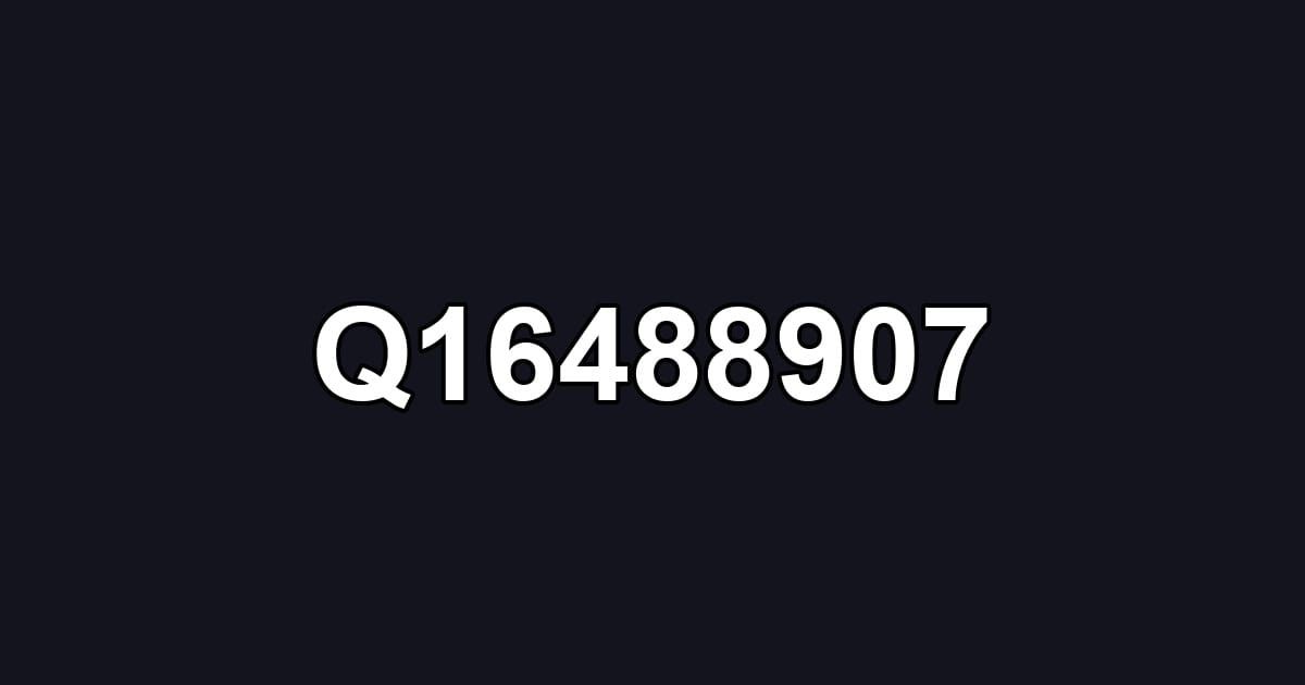 Q16488907