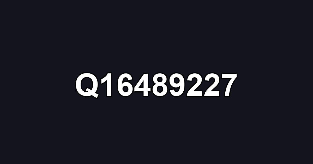 Q16489227
