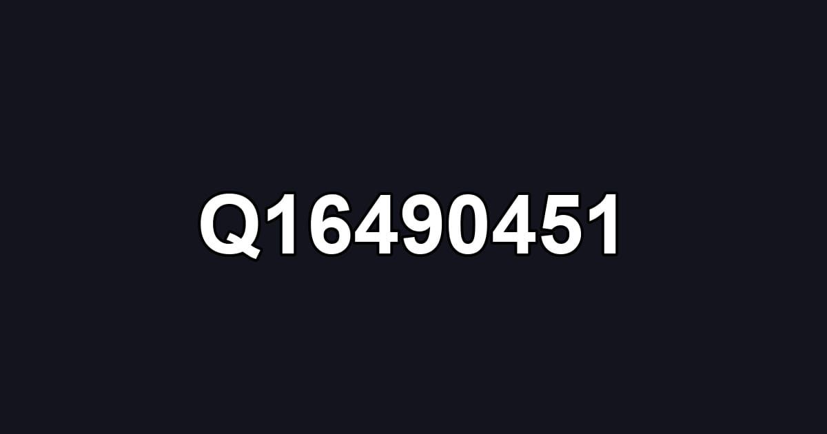 Q16490451
