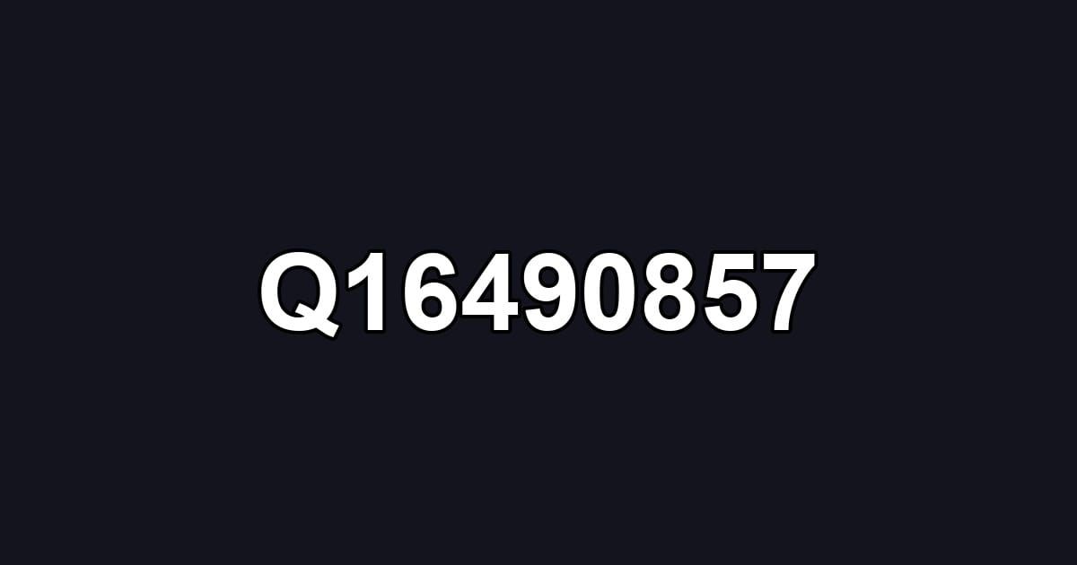 Q16490857