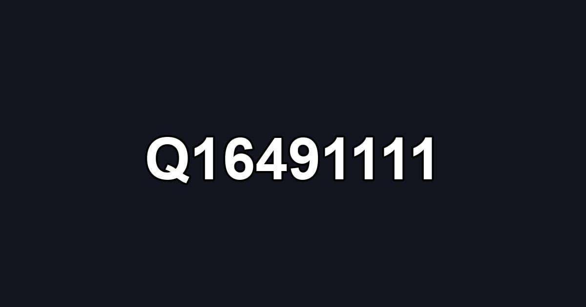 Q16491111