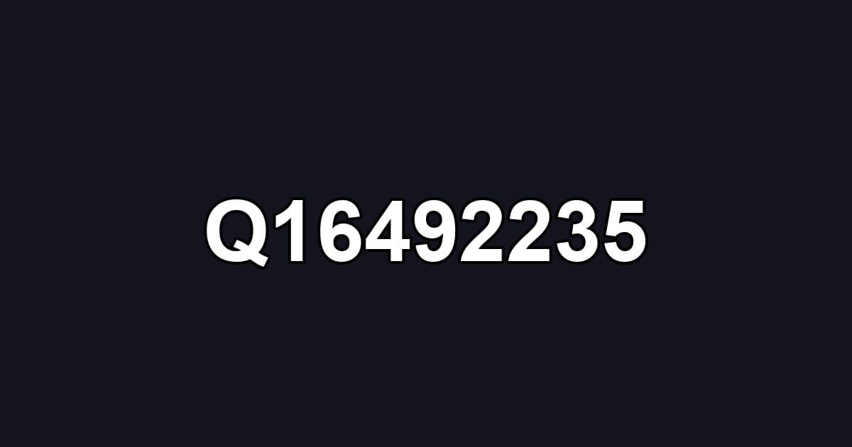 Q16492235
