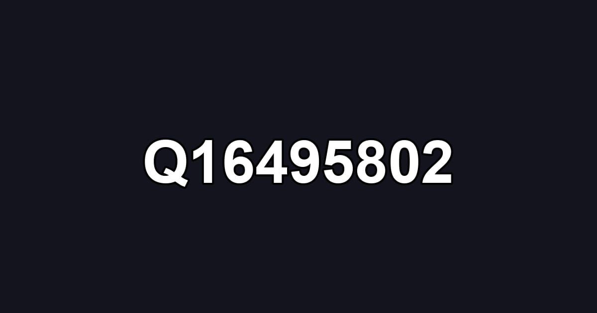 Q16495802