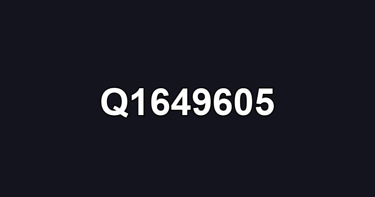 Q1649605