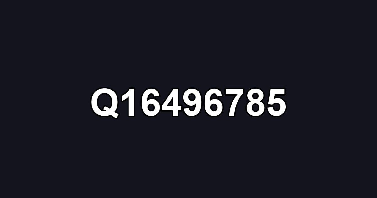 Q16496785