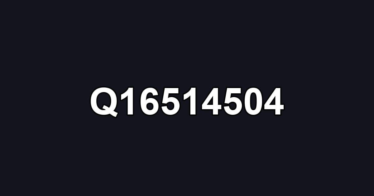 Q16514504