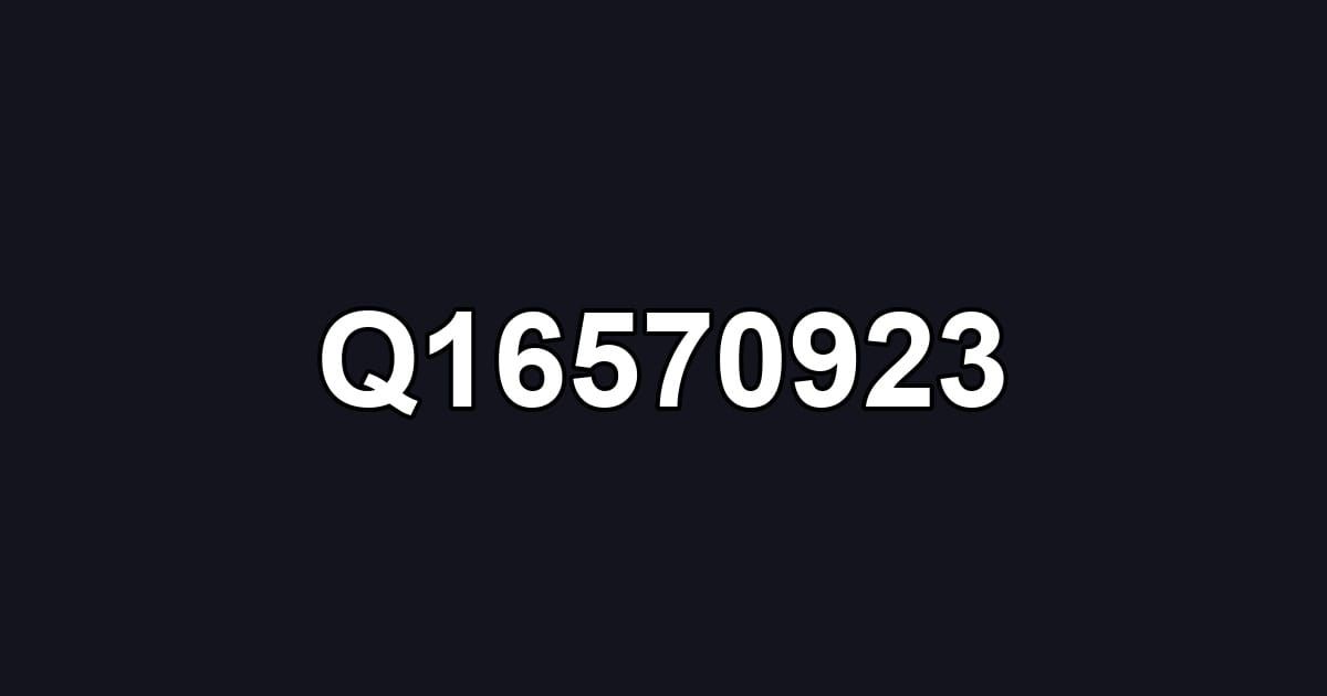 Q16570923