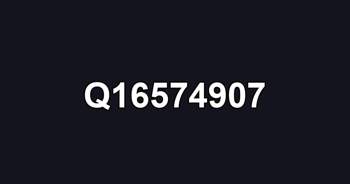 Q16574907