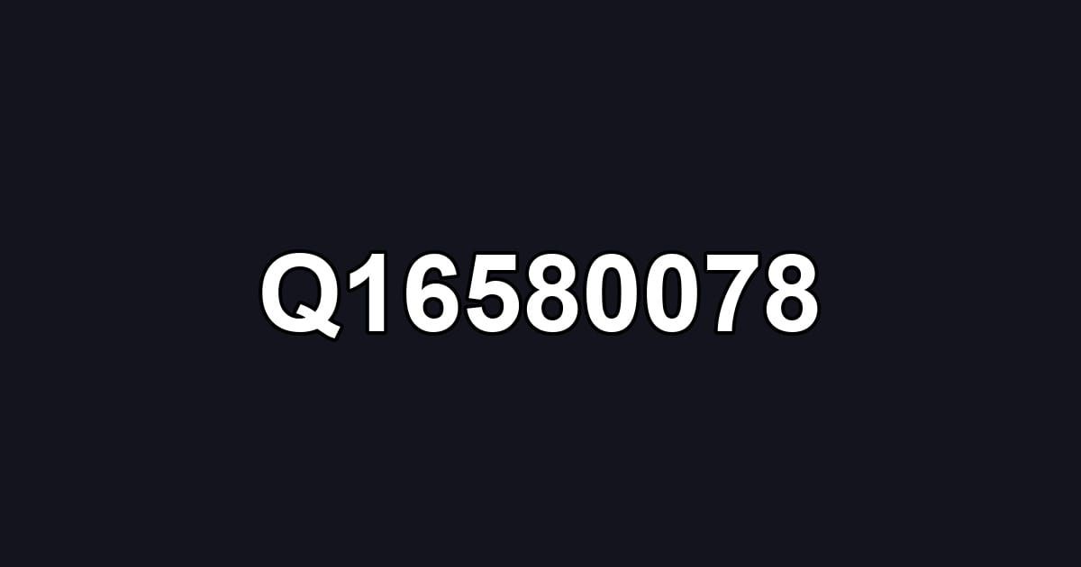 Q16580078