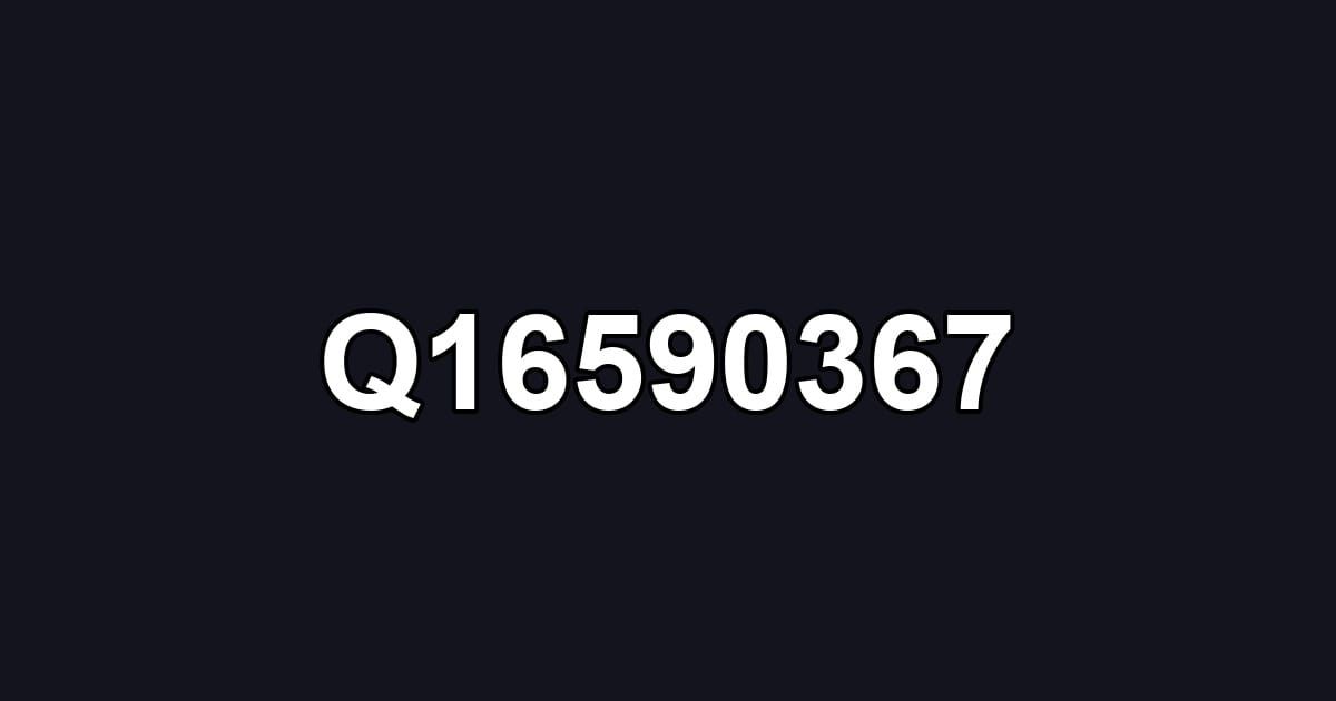 Q16590367
