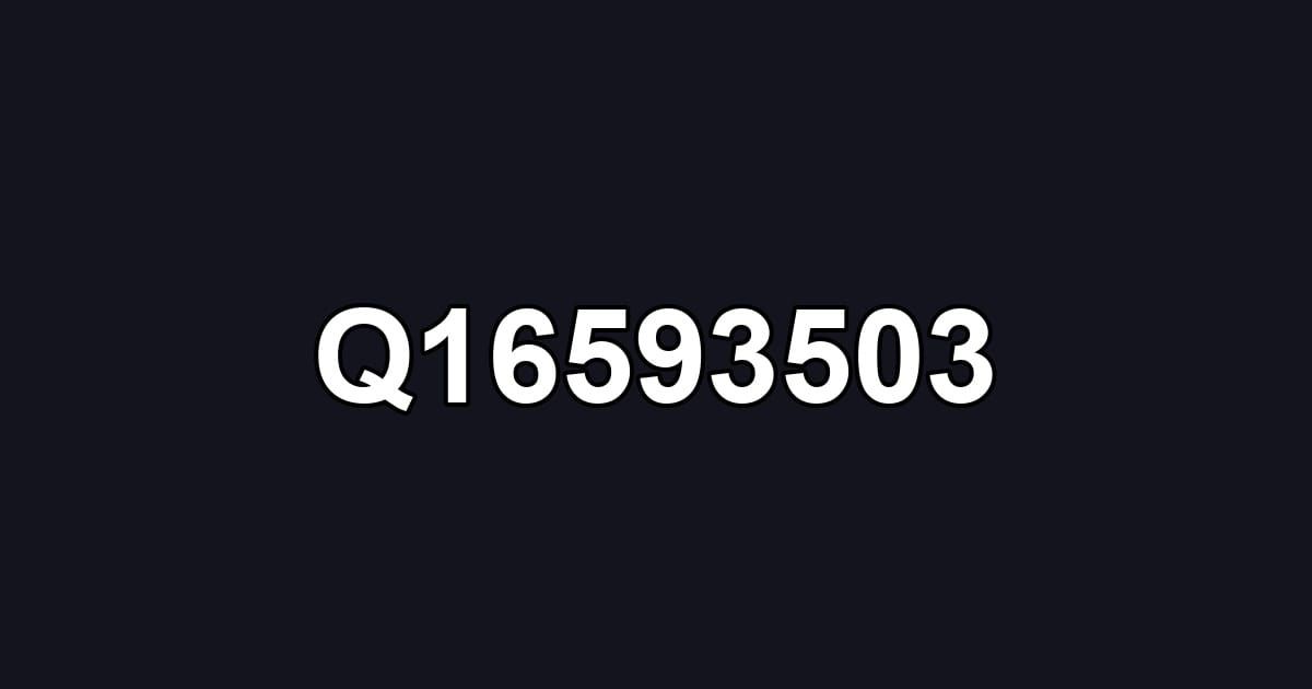 Q16593503