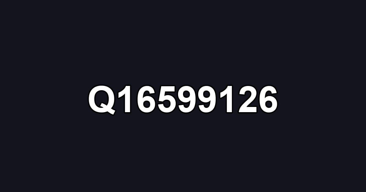 Q16599126