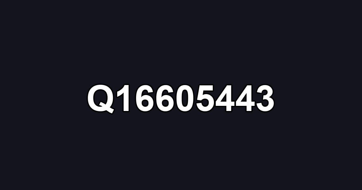 Q16605443