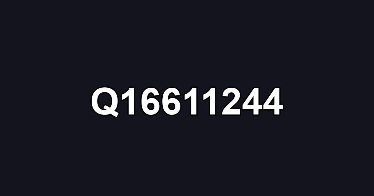 Q16611244