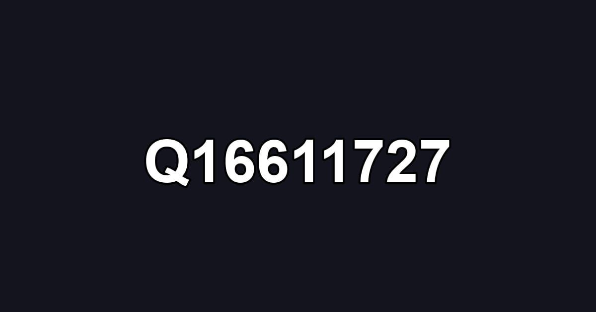 Q16611727