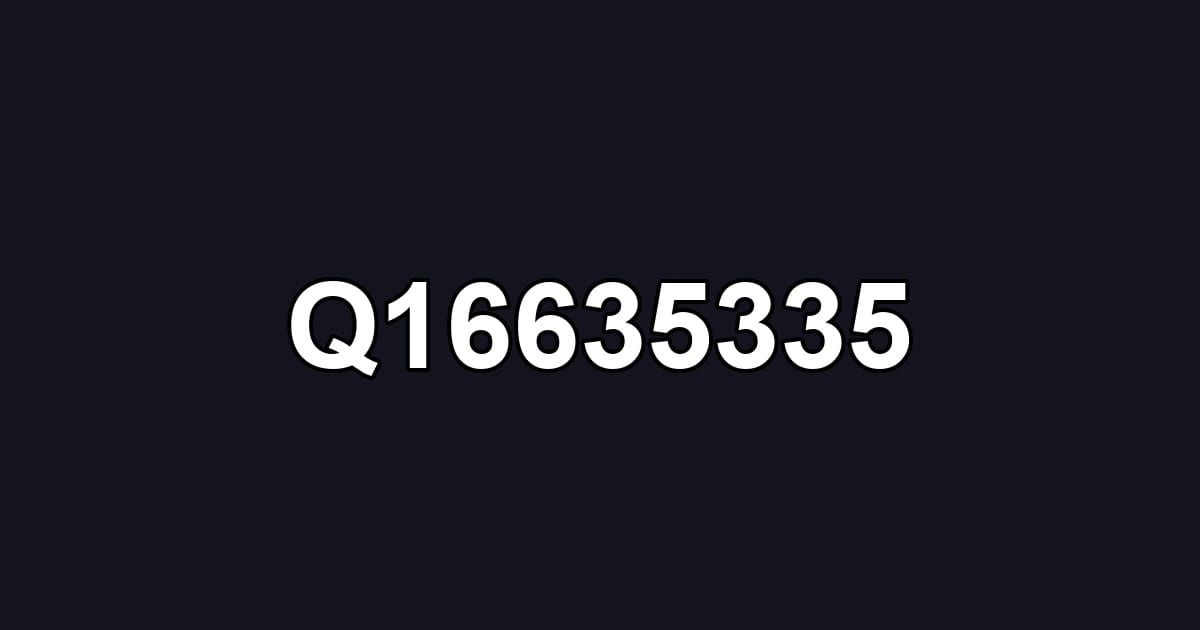 Q16635335