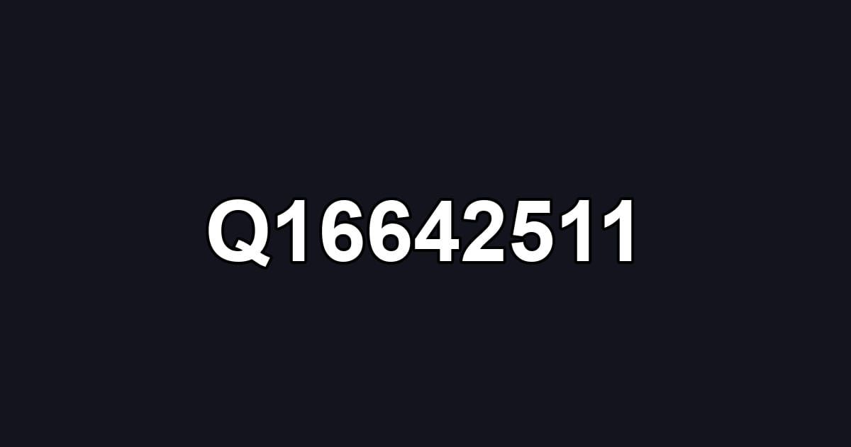 Q16642511