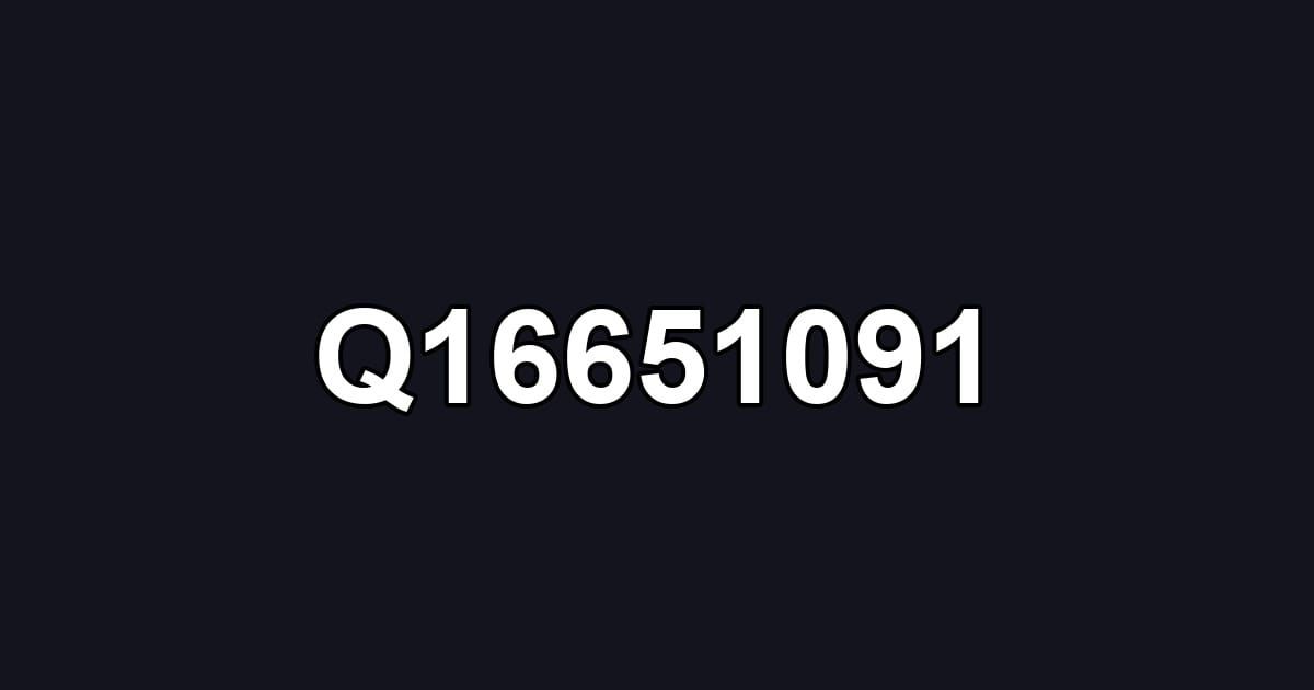Q16651091