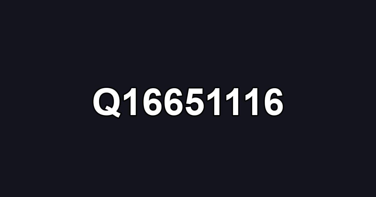Q16651116