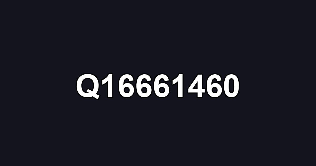 Q16661460
