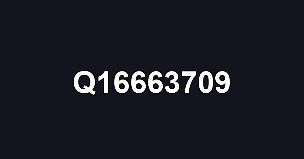 Q16663709