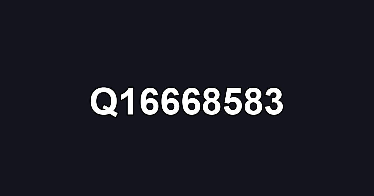Q16668583
