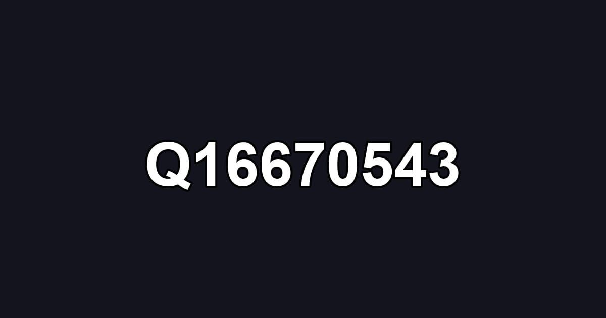 Q16670543