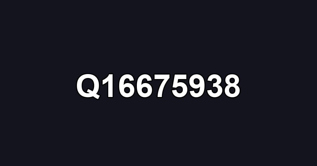 Q16675938