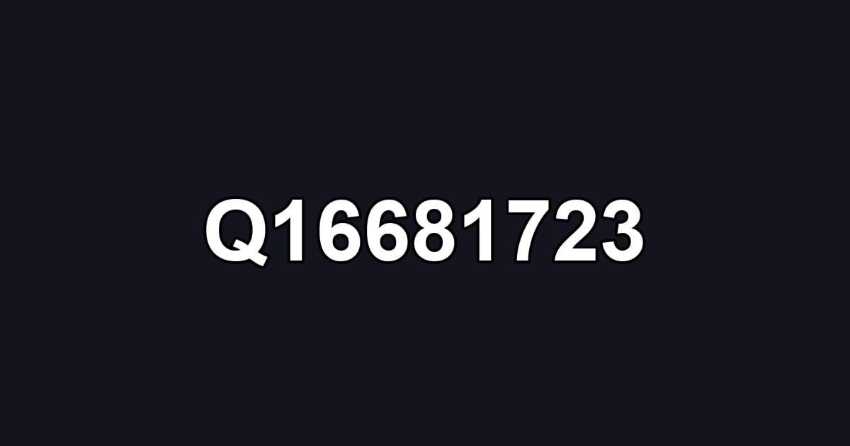 Q16681723