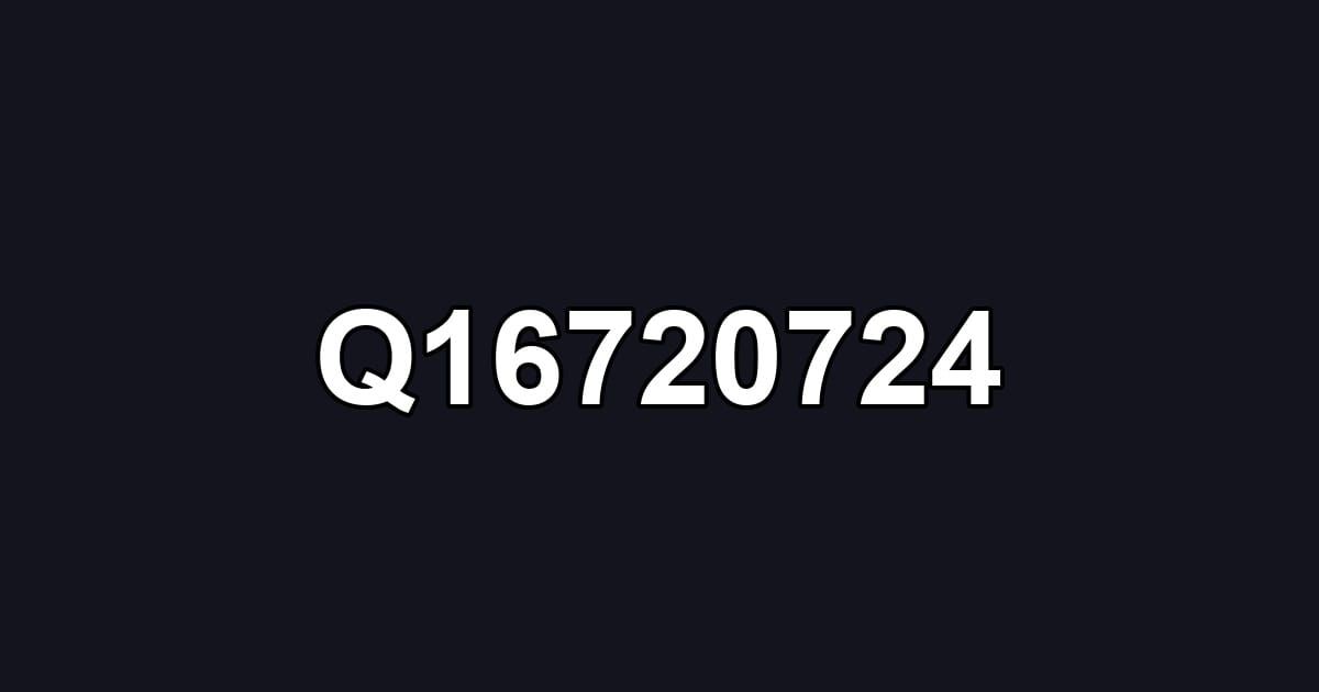 Q16720724