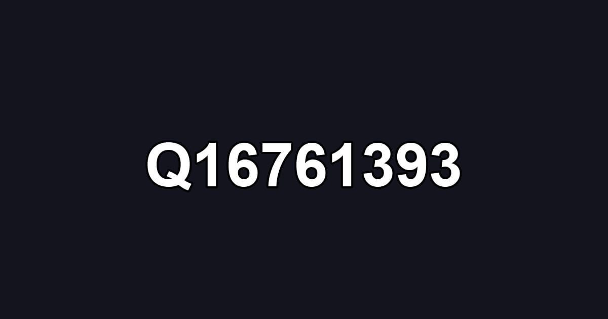 Q16761393