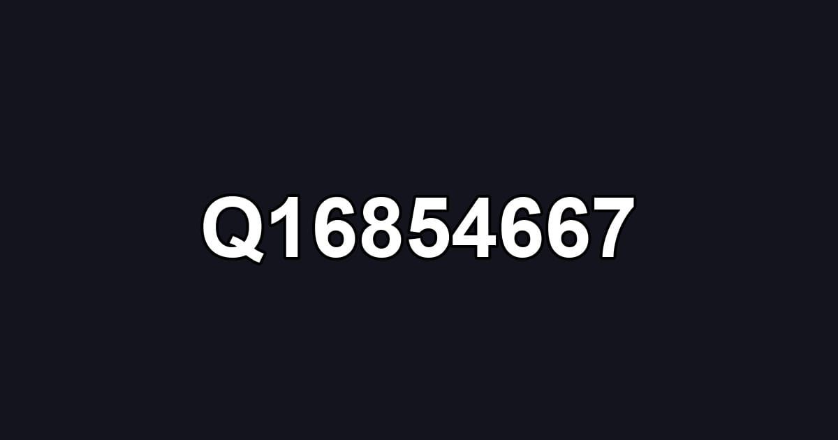 Q16854667