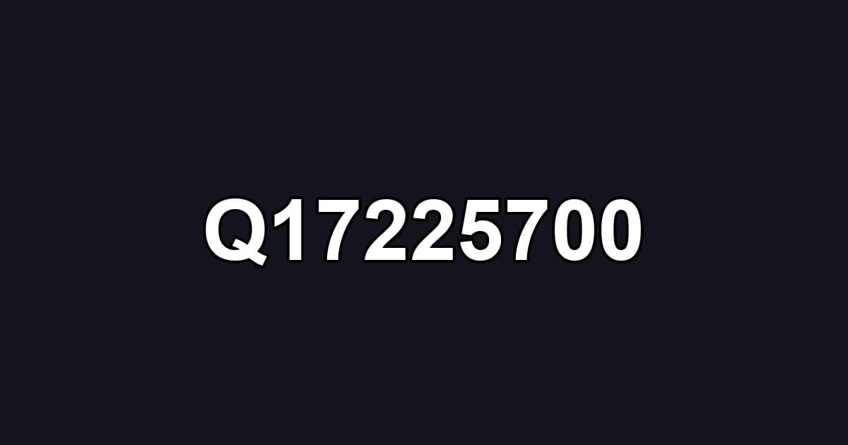 Q17225700