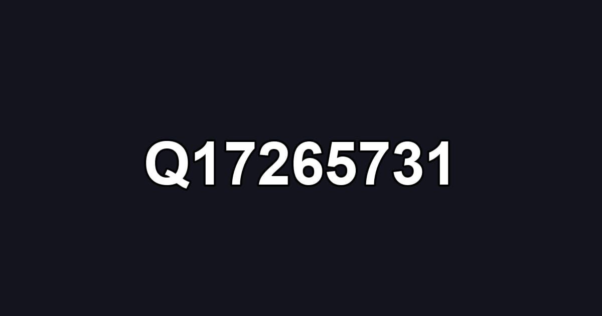 Q17265731