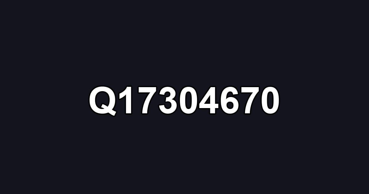 Q17304670