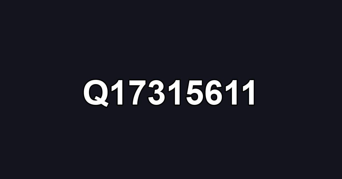 Q17315611